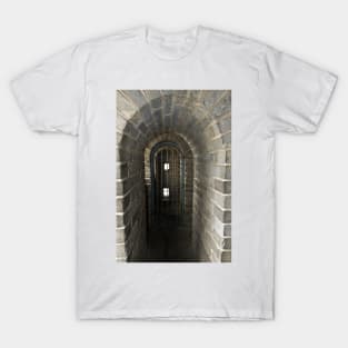 The Great Wall Of China At Badaling - 10 - Inside The Guardhouse © T-Shirt